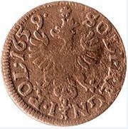 Szeląg koronny - Jan II Kazimierz Waza Kraków mint reverse image