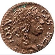 Szeląg koronny - Jan II Kazimierz Waza Ujazdów mint obverse image