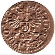 Szeląg koronny - Jan II Kazimierz Waza Ujazdów mint reverse image