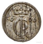Szeląg elbląski - Jan II Kazimierz Waza Elbląg mint obverse image