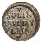 Szeląg elbląski - Jan II Kazimierz Waza Elbląg mint, Polish–Lithuanian Commonwealth, 1666 reverse image