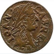 Szeląg litewski - Jan II Kazimierz Waza Wilno mint obverse image