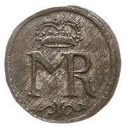 Szeląg toruński - Michał Korybut Wiśniowiecki Toruń mint obverse image