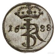 Szeląg gdański - Jan III Sobieski Gdańsk mint obverse image