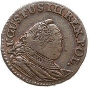 Szeląg - August III Sas Gubin mint obverse image