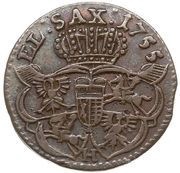Szeląg - August III Sas Gubin mint reverse image