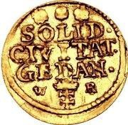 Szeląg gdański - August III Sas Gdańsk mint reverse image