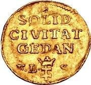 Szeląg gdański - Stanisław August Poniatowski Gdańsk mint reverse image