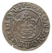 Półgrosz koronny - Sigismund III Vasa Kraków mint, Polish–Lithuanian Commonwealth, 1620 reverse image