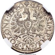 Grosz pruski - Stefan Batory Malbork mint, Polish–Lithuanian Commonwealth, 1584 reverse image