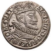 Grosz koronny - Sigismund III Vasa Olkusz mint obverse image