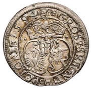 Grosz koronny - Sigismund III Vasa Olkusz mint, Polish–Lithuanian Commonwealth, 1593-1594 reverse image
