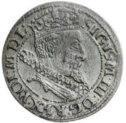 Grosz koronny - Sigismund III Vasa Kraków mint obverse image