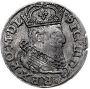 Grosz litewski - Sigismund III Vasa Wilno, bust obverse image