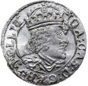 Grosz litewski - Jan II Kazimierz Waza Wilno mint obverse image