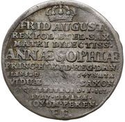 Grosz - August II Mocny Drezno mint obverse image