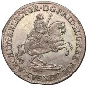 Grosz wikariacki - August III Sas Drezno mint obverse image