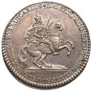 Grosz wikariacki - August III Sas Drezno mint obverse image