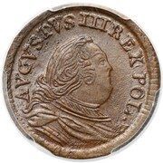 Grosz - August III Sas Grünthal mint obverse image