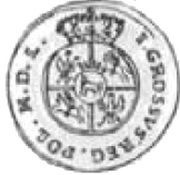 Grosz koronny - Stanisław August Poniatowski Kraków mint, Polish–Lithuanian Commonwealth, 1765 reverse image