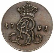 Grosz koronny - Stanisław August Poniatowski Warszawa mint obverse image