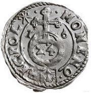 Półtorak / 3 Polker - Sigismund III Vasa Kraków mint, Polish–Lithuanian Commonwealth, 1616 reverse image