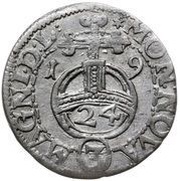 Półtorak / 3 Polker - Sigismund III Vasa Wilno mint, Polish–Lithuanian Commonwealth, 1619 reverse image