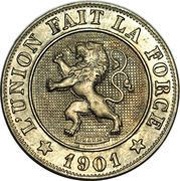 10 Centimes - Léopold II French text obverse image