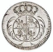 Półtorak koronny - August III Sas Lipsk mint, Polish–Lithuanian Commonwealth, 1753 reverse image