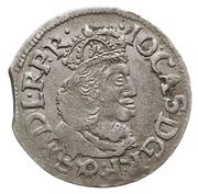 Dwugrosz elbląski - Jan II Kazimierz Waza Elbląg mint obverse image