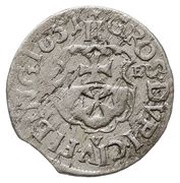 Dwugrosz elbląski - Jan II Kazimierz Waza Elbląg mint, Polish–Lithuanian Commonwealth, 1651 reverse image