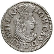 Dwugrosz - Jan II Kazimierz Waza Gdańsk mint obverse image