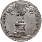 Dwugrosz - August III Sas Drezno mint, Polish–Lithuanian Commonwealth, 1738 reverse image