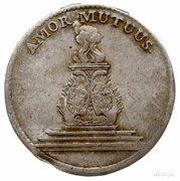 Dwugrosz - August III Sas Drezno mint obverse image