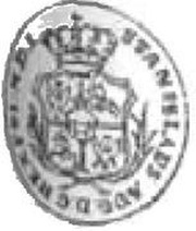 Dwugrosz koronny / Półzłotek - Stanisław August Poniatowski Warszawa mint obverse image