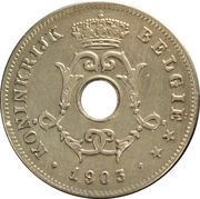 10 Centimes - Léopold II Dutch text - Small date obverse image