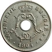 10 Centimes - Léopold II Dutch text - Large date obverse image