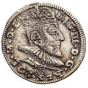 Trojak / 3 Grosze - Sigismund III Vasa Wilno mint obverse image