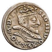 Trojak / 3 Grosze - Sigismund III Vasa Wilno mint obverse image