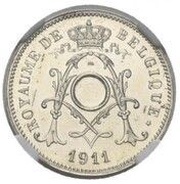 10 Centimes - Albert I French text - Pattern Strike obverse image