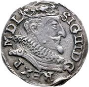 Trojak / 3 Grosze - Sigismund III Vasa Lublin mint obverse image