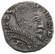 Trojak / 3 Grosze - Sigismund III Vasa Wilno mint obverse image