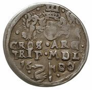 Trojak / 3 Grosze - Sigismund III Vasa Wilno mint, Polish–Lithuanian Commonwealth, 1599-1600 reverse image