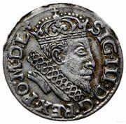 Trojak / 3 Grosze - Sigismund III Vasa Wilno mint obverse image