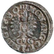 Trojak / 3 Grosze - Jan II Kazimierz Waza Bydgoszcz mint, Polish–Lithuanian Commonwealth, 1650 reverse image