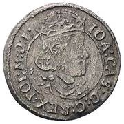 Trojak / 3 Grosze - Jan II Kazimierz Waza Wilno mint obverse image