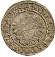 Trojak / 3 Grosze - Jan II Kazimierz Waza Poznań mint, Polish–Lithuanian Commonwealth, 1654 reverse image