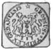 Trojak gdański - August III Sas Gdańsk mint, Polish–Lithuanian Commonwealth, 1755 reverse image