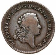 Trojak historyczny - Stanisław August Poniatowski Kraków mint obverse image