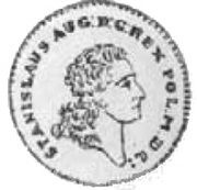 Trojak historyczny - Stanisław August Poniatowski Kraków mint obverse image